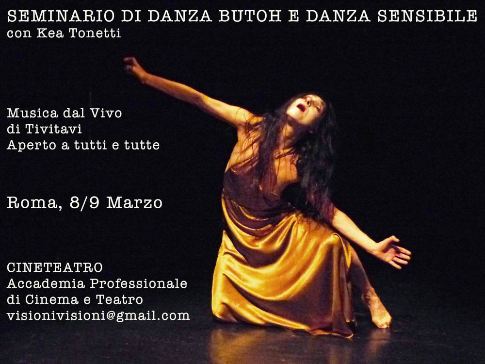 Seminario di Danza Butoh e Danza Sensibile